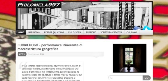 philomela che cita fuoriluogo