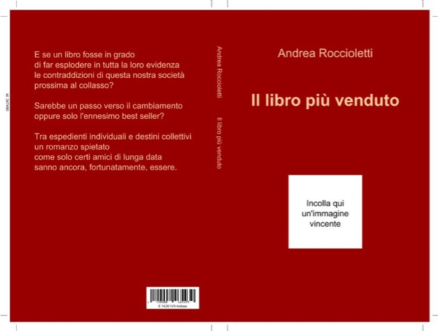 copertina il libro più venduto copia