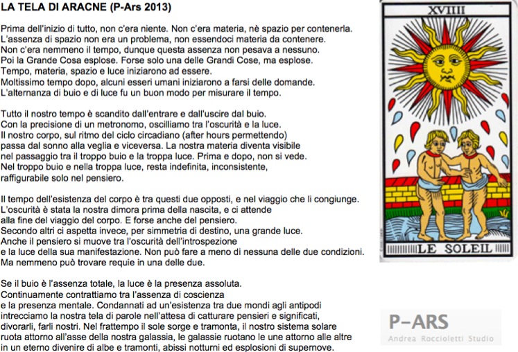 1 - nota critica tela di aracne