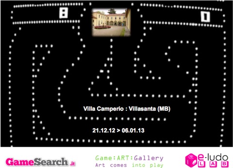 invito Villasanta Game Art Camp fronte