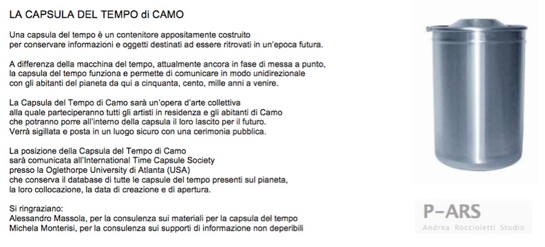 capsula tempo camo