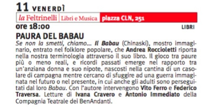 presentazione babau